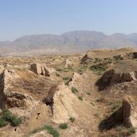 The Site of Ancient Town of Pyanjekent by Walter