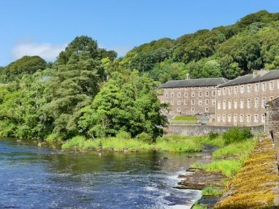 New Lanark by Clyde
