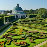 Gardens and Castle at Kromeríz by Clyde