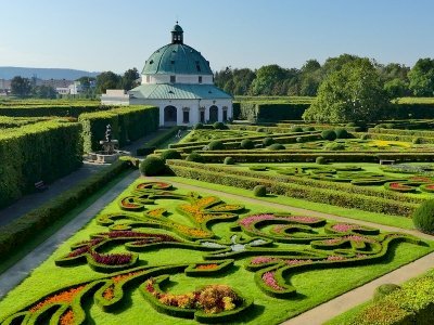 Gardens and Castle at Kromeríz by Clyde