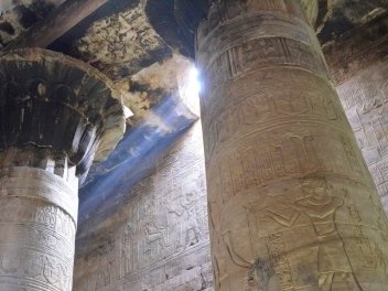 Pharaonic temples in Upper Egypt  by GabLabCebu