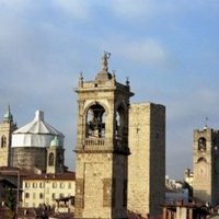 The city of Bergamo by Matejicek