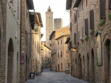 San Gimignano by Michael Turtle