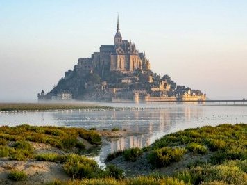 Mont-Saint-Michel by Michael Turtle