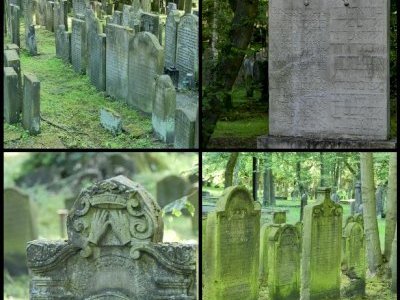 The Jewish Cemetery of Altona Königstrasse by Clyde