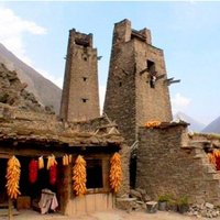 Diaolou Buildings and Villages for Tibetan and Qia by Zoë Sheng