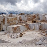 The Marble Basin of Carrara by Hubert