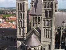 Notre-Dame Cathedral in Tournai by Ian Cade