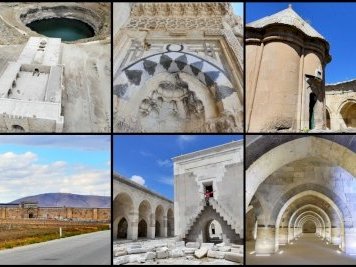 Seljuk Caravanserais on the route from Denizli to by Clyde