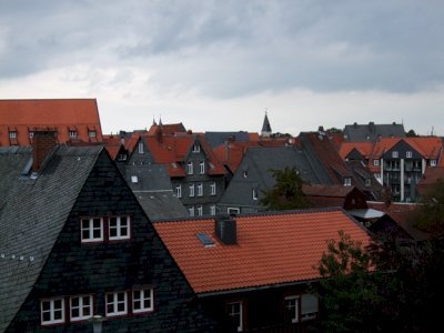 Rammelsberg and Goslar by Matejicek