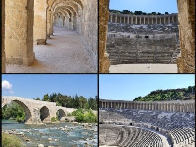 The Theatre and Aqueducts of the Ancient City of A by Clyde