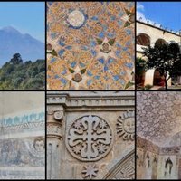 Popocatepetl monasteries by Clyde
