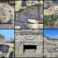 Caves of Yagul and Mitla by Clyde