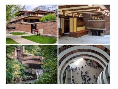 Frank Lloyd Wright Buildings by Ilya Burlak