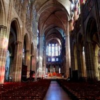 Cathédrale de Saint-Denis by Jean Lecaillon
