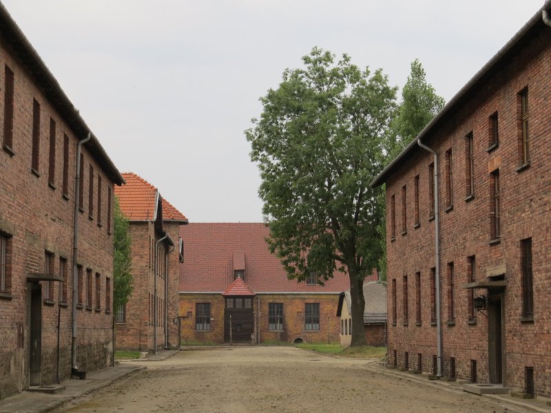 Brick buildings of Auschwitz I