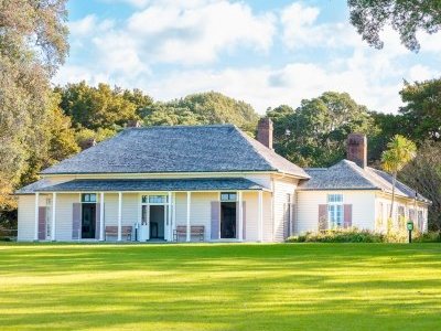 Waitangi Treaty Grounds historic precinct by Carlo Sarion