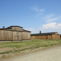 Auschwitz Birkenau barracks