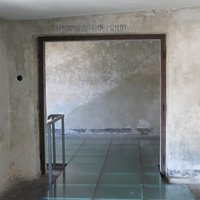 'Haarschneideraum' in Birkenau