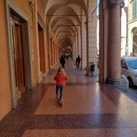 The Porticoes of Bologna by Jakob Frenzel