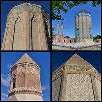 The mausoleum of Nakhichevan by Clyde