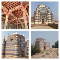 Uch Sharif monuments by Els Slots