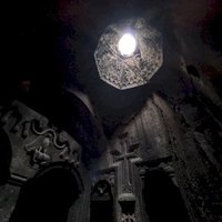Monastery of Geghard by Nan