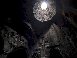 Monastery of Geghard by Nan