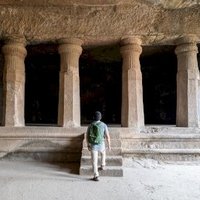 Elephanta Caves by Carlo Sarion