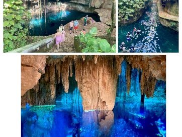 Ring of cenotes of Chicxulub Crater, Yucatan by Can SARICA