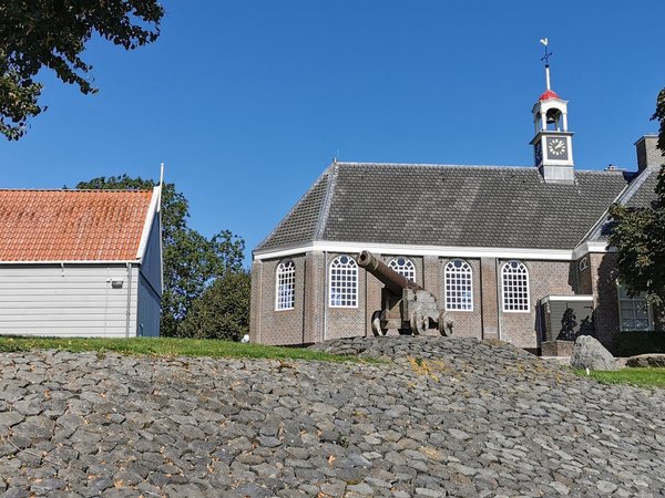 The former quay of Middelbuurt, Schokland