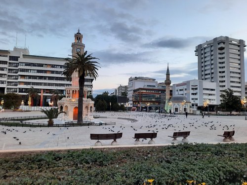 Konak Square in the morning hours