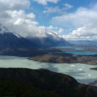 Torres del Paine and Bernardo O'Higgins National P by Dennis Nicklaus