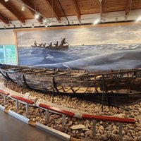 400 years old chalupa, Red Bay Basque Whaling Station