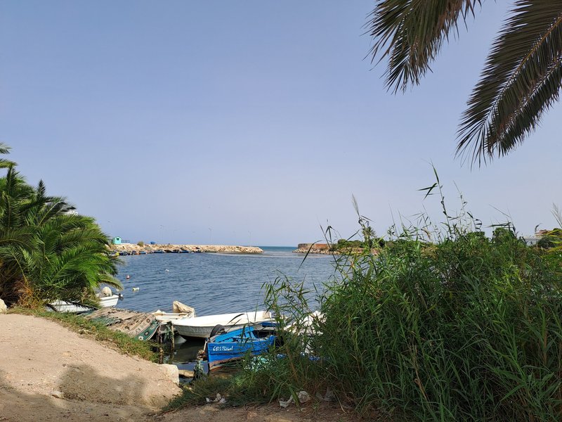 Ancient military Punic port