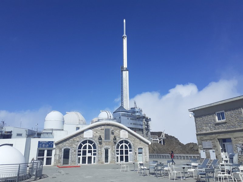 The Observatory at the Pic du Midi de Bigorre, 103 m-high aerial
