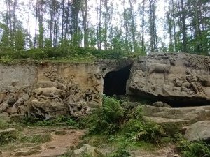 The Betlém Rock Sculptures near Kuks by Tsunami