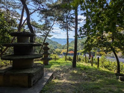 Stone Buddhas and Pagodas at Hwasun Unjusa Temple by Nan