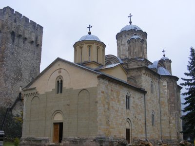 Fortified Manasija Monastery by Andrew_Kerr