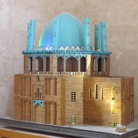 Soltaniyeh, Model of a complete mausoleum of Öljaitü