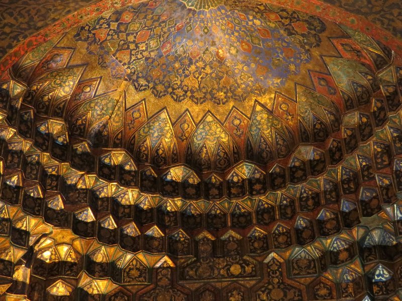 Ardabil 'Stalactite' ceiling (muqarnas)