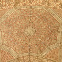 Soltaniyeh, geometrical patterns of specially cut brick