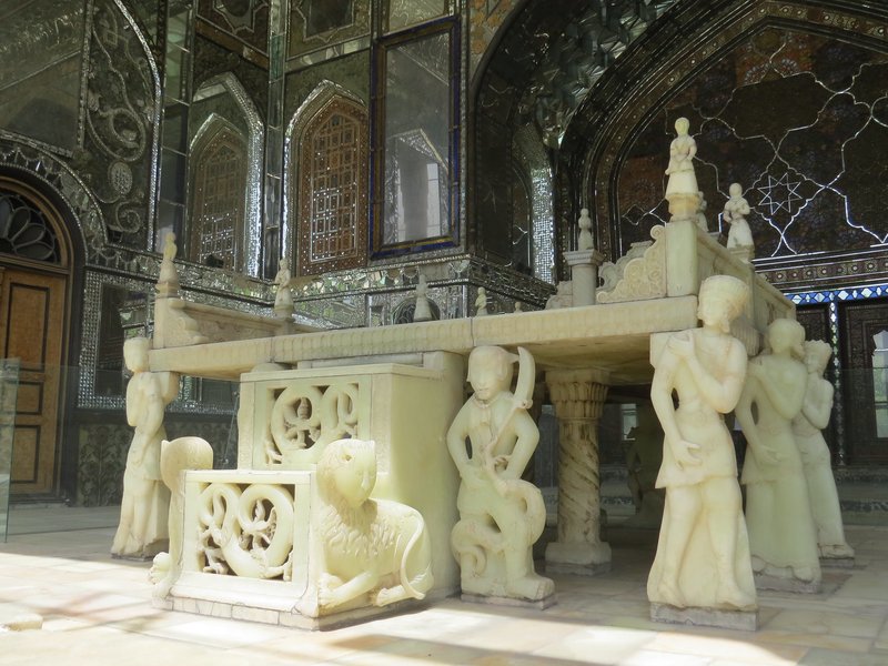 Golestan Palace Marble Throne
