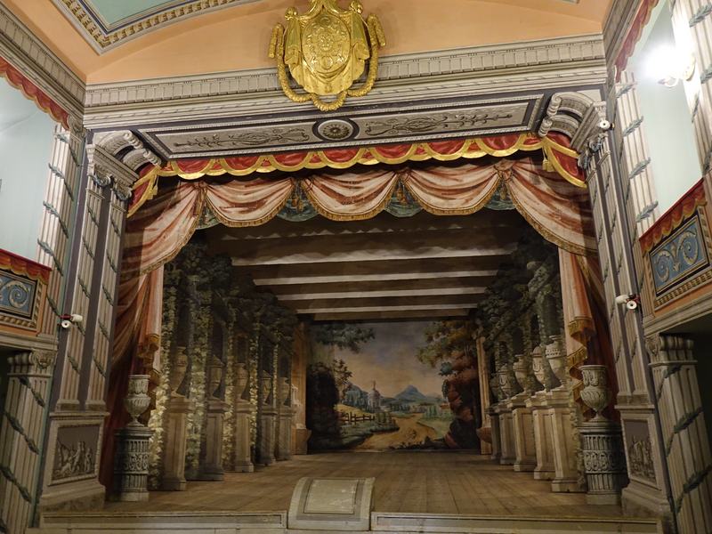 Litomysl, stage of the theatre