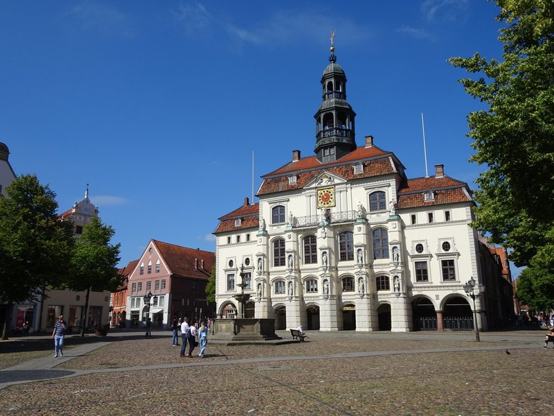 Luneburg Town hall main facade