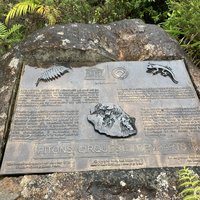 Plaque Pitons of Reunion