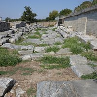 Part of the Via Egnatia, Philippi