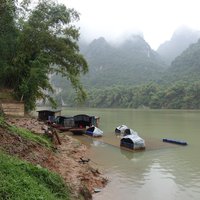 River cruise to Zuojiang Huashan