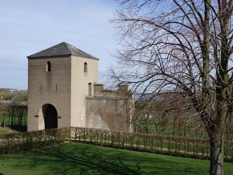 Reconstructed Harbor Gate at Xanten (Limes)