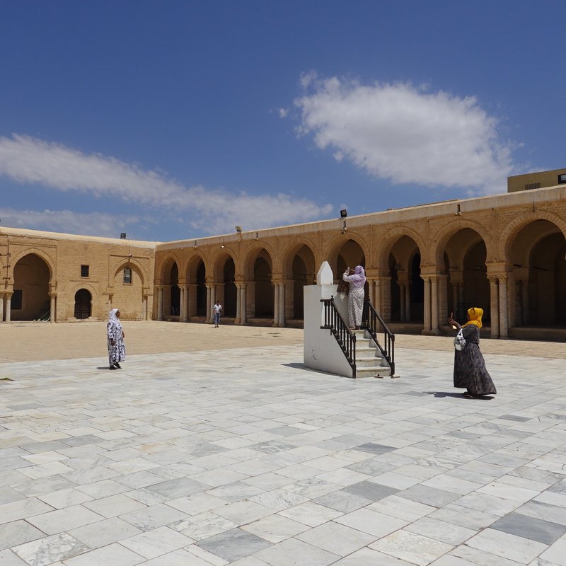 Photo taking scene in the Great mosque
